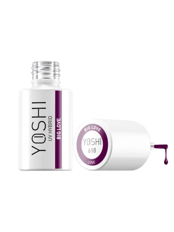 Lakier Hybrydowy UV Hybrid Big Love 6 ml - 618