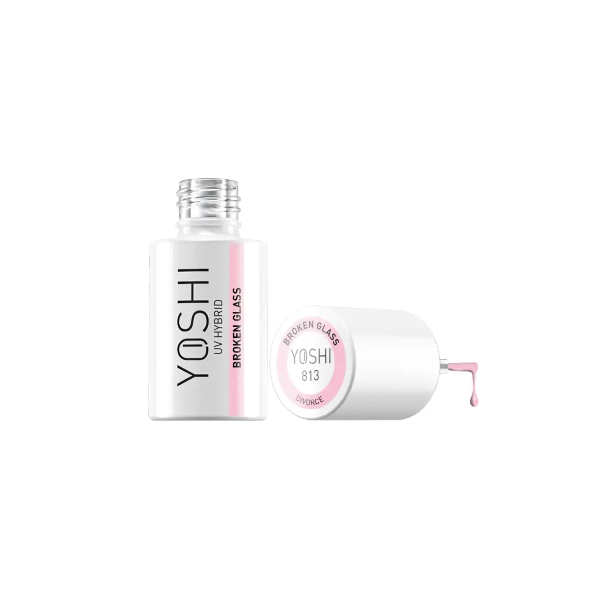 Lakier Hybrydowy UV LED Broken Glass 6 ml - 813