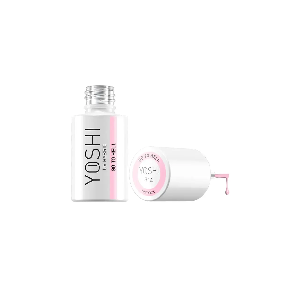 Lakier Hybrydowy UV LED Go to Hell 6 ml - 814