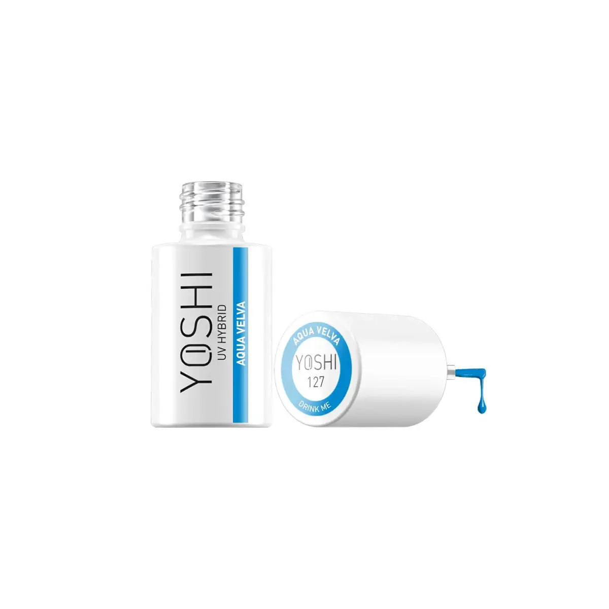 Lakier Hybrydowy UV LED Aqua Velva 6 ml - 127