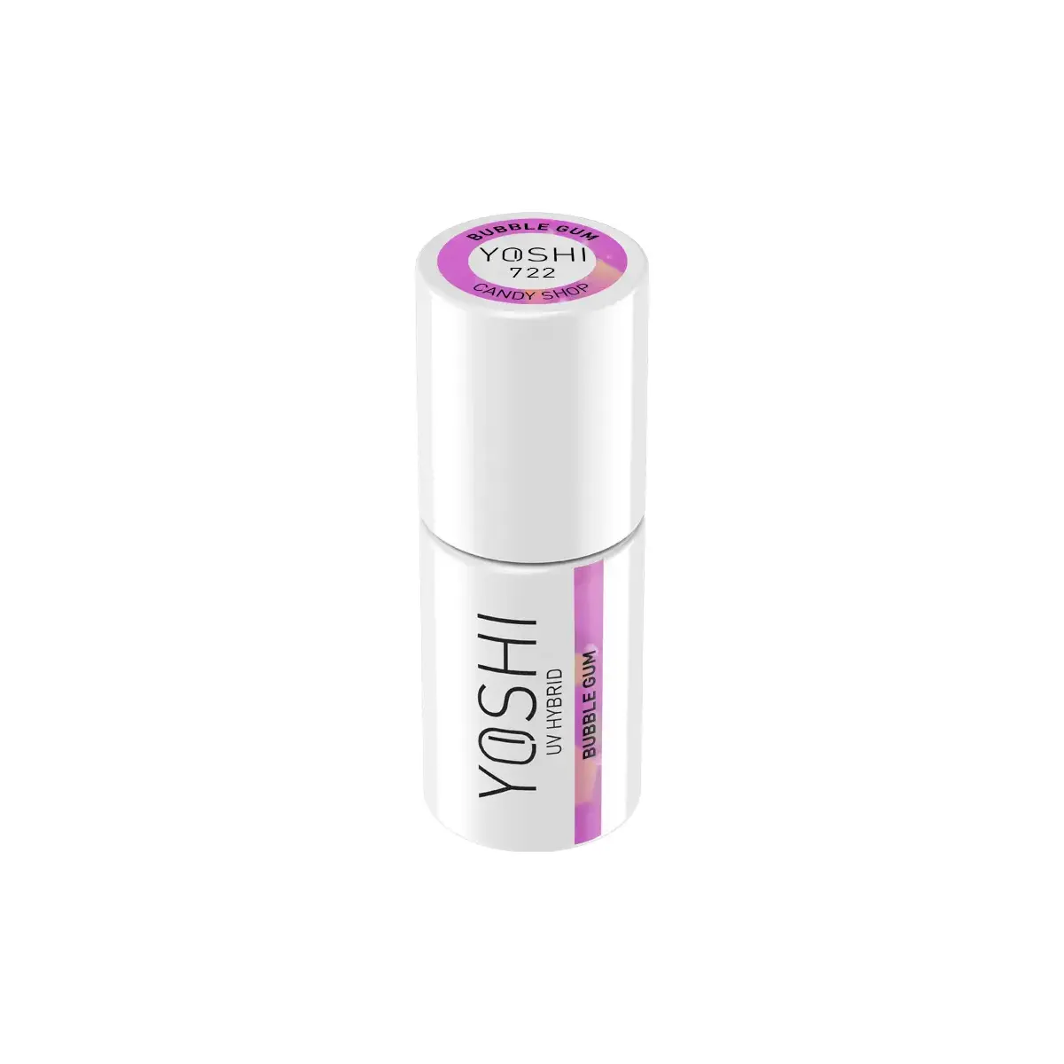 Lakier Hybrydowy UV LED Bubble Gum 6 ml - 722