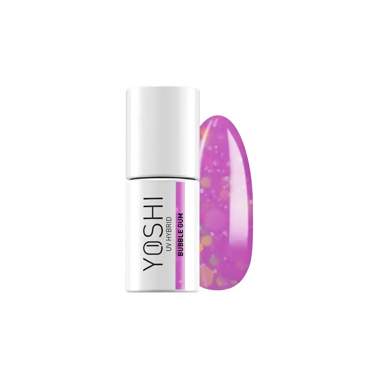 Lakier Hybrydowy UV LED Bubble Gum 6 ml - 722