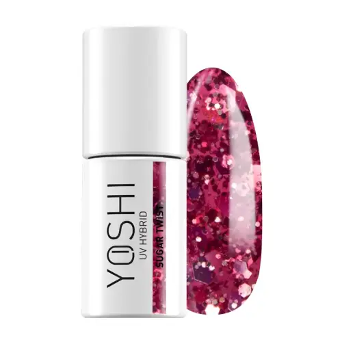 Lakier Hybrydowy UV LED Sugar Twist 6 ml - 724