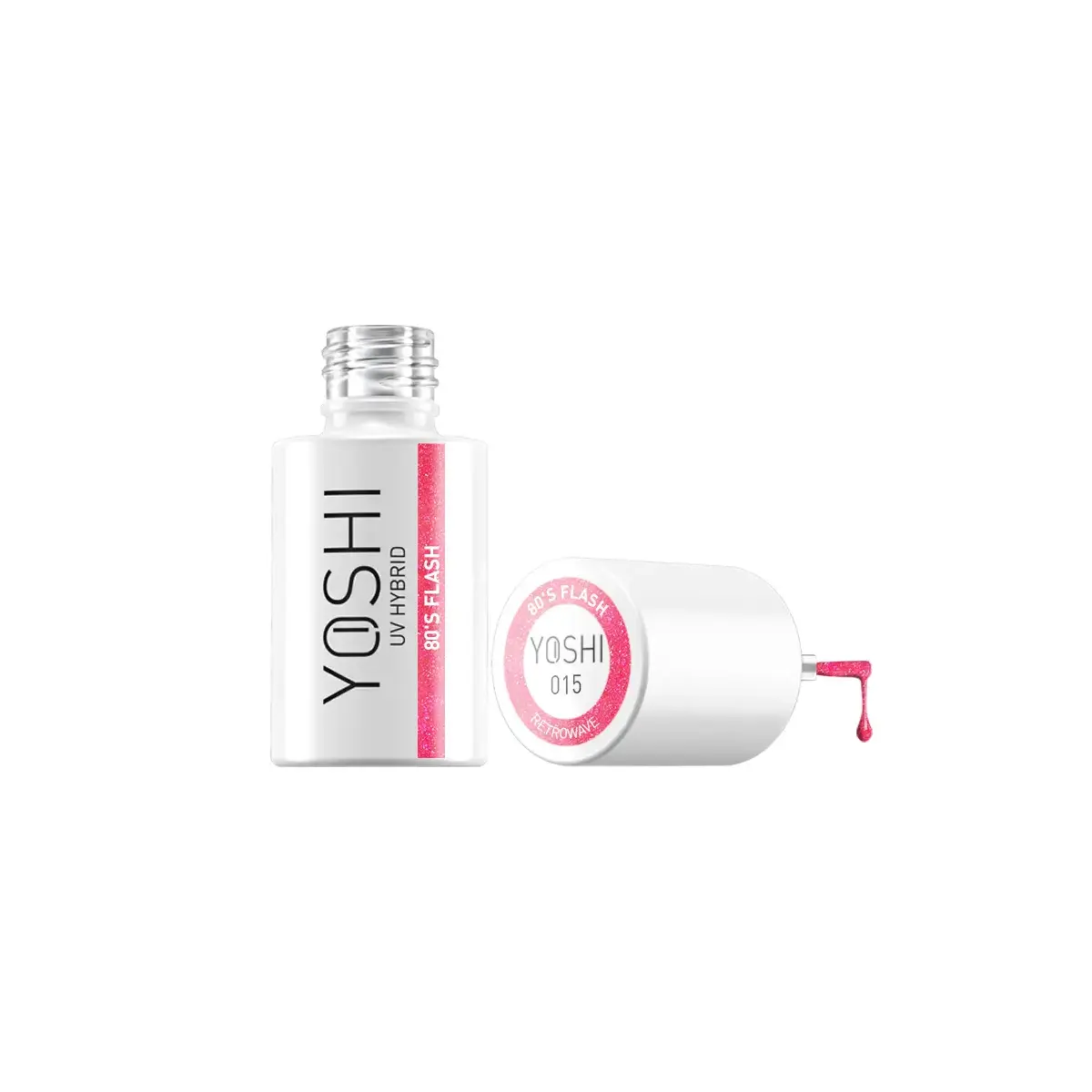 Lakier Hybrydowy UV LED 80'S Flash 6 ml - 015