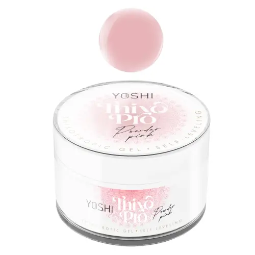 Żel samopoziomujący Thixo PRO Żel UV LED Powder Pink 15 ml
