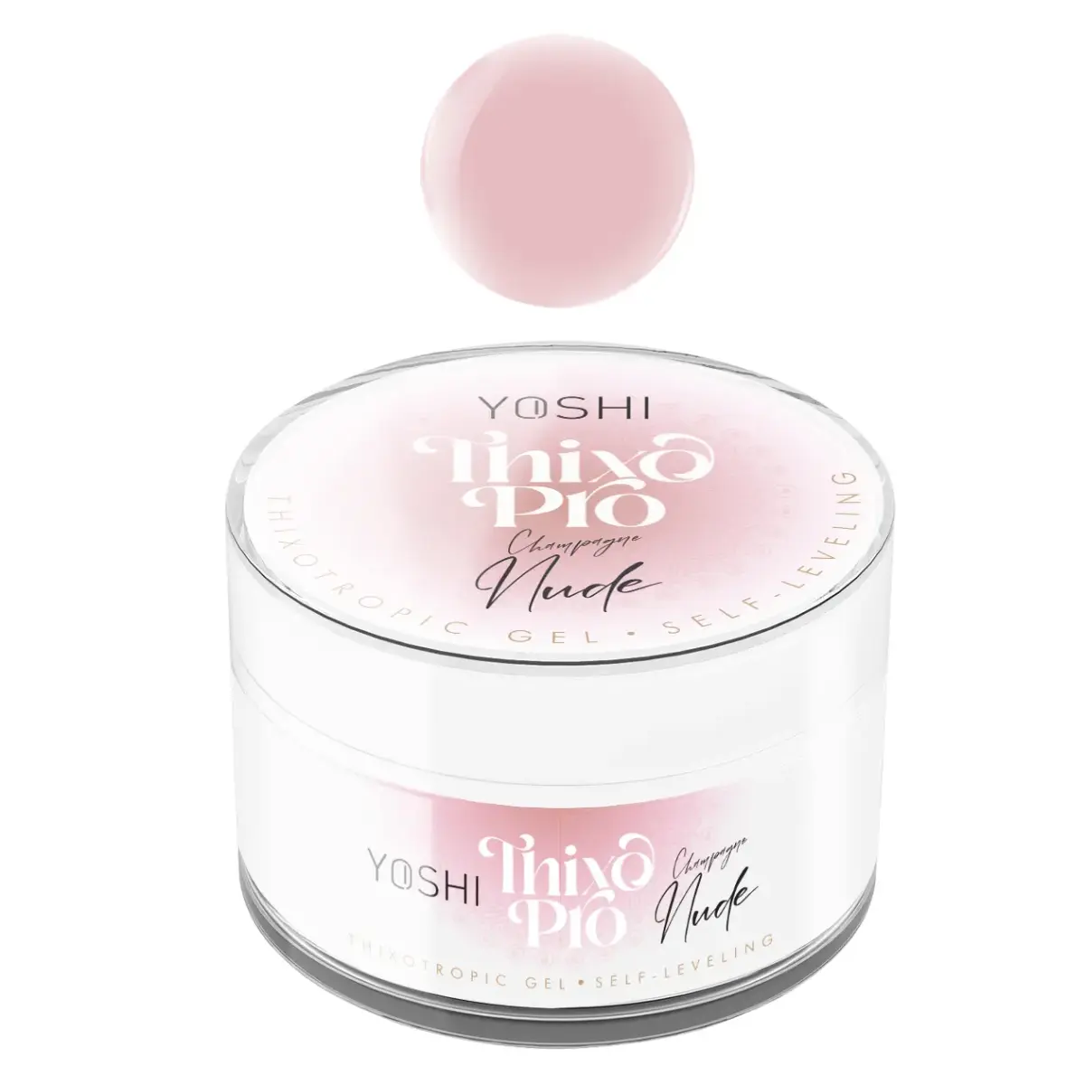 Żel Samopoziomujący Thixo PRO Gel UV LED Champagne Nude 15 ml