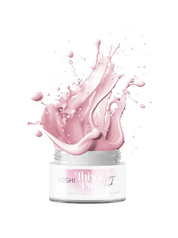 Żel Samopoziomujący Thixo PRO Gel UV LED Champagne Pink 15 ml