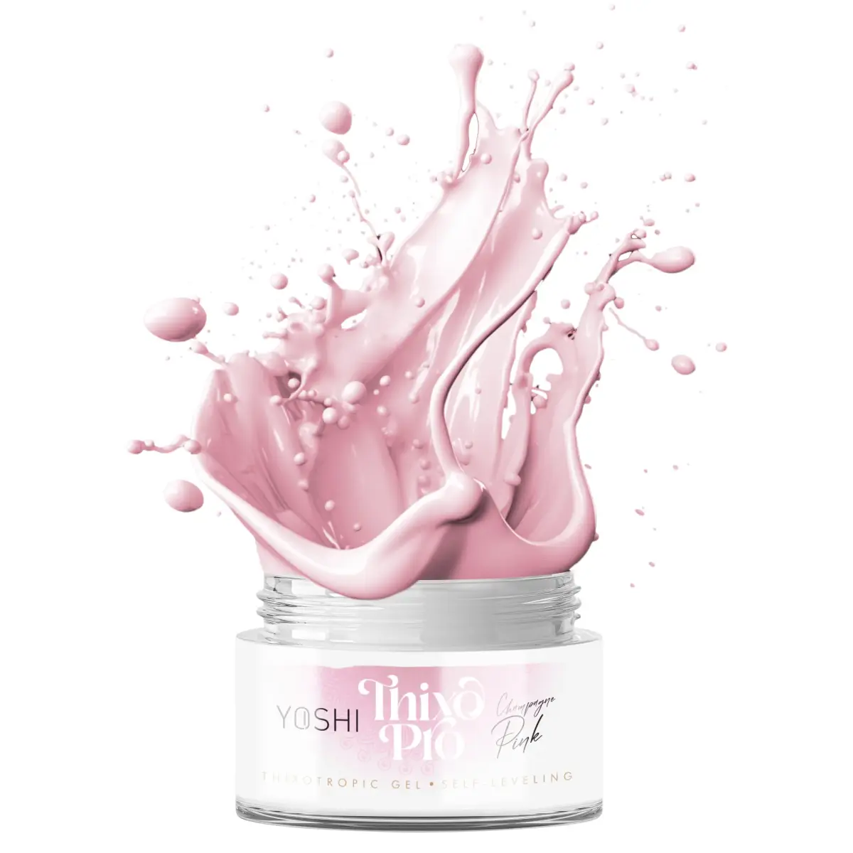 Żel Samopoziomujący Thixo PRO Gel UV LED Champagne Pink 15 ml