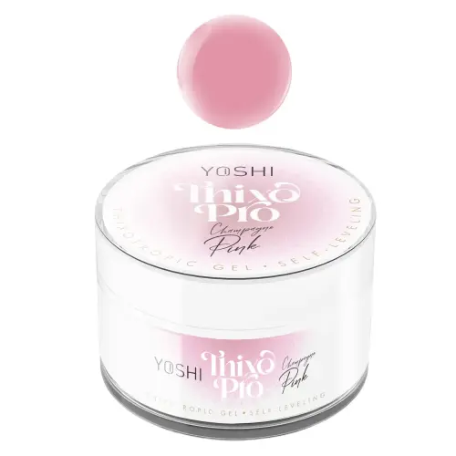 Żel Samopoziomujący Thixo PRO Gel UV LED Champagne Pink 15 ml