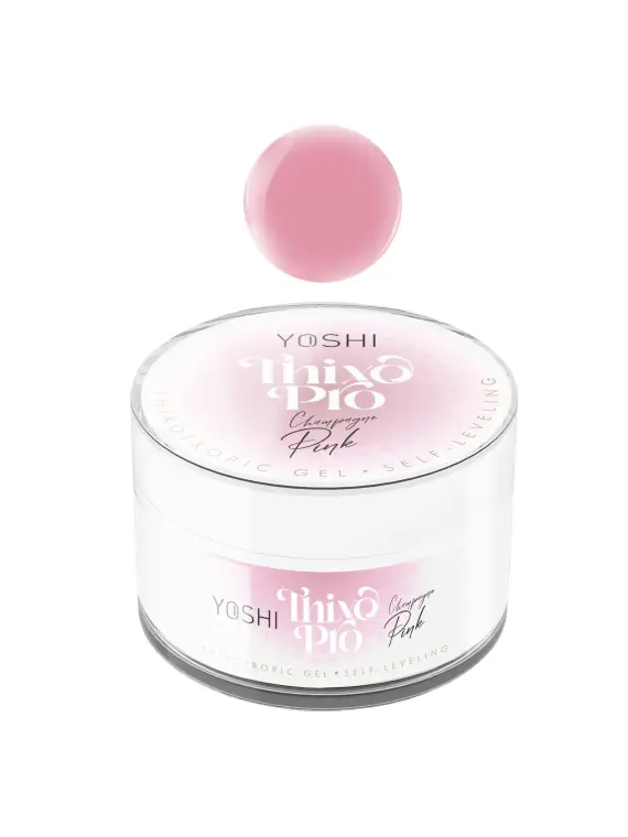 Żel Samopoziomujący Thixo PRO Gel UV LED Champagne Pink 15 ml