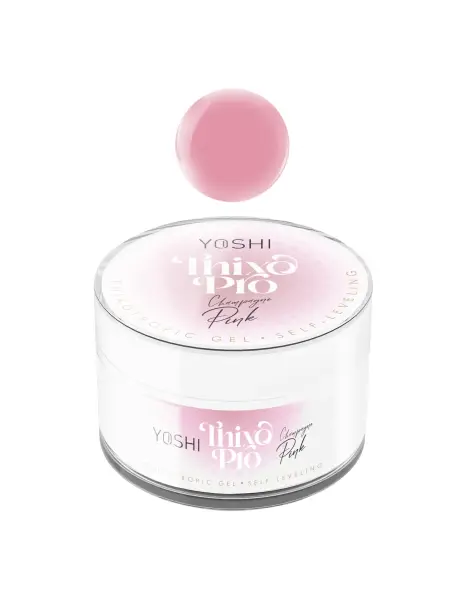 Żel Samopoziomujący Thixo PRO Gel UV LED Champagne Pink 15 ml