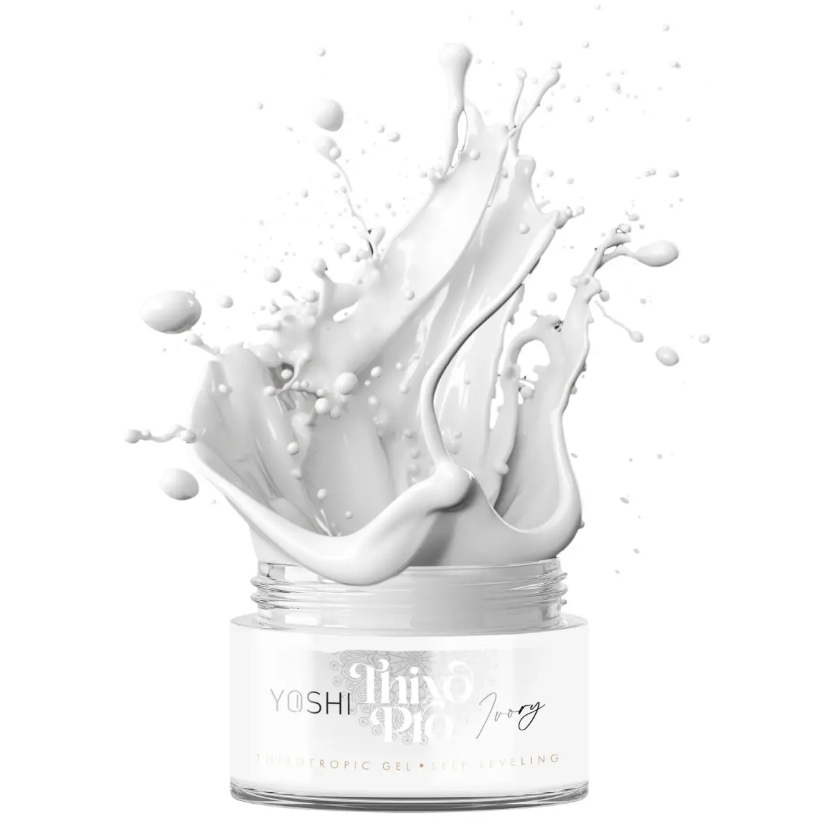 Żel Samopoziomujący Thixo PRO Gel UV LED Ivory 15 ml