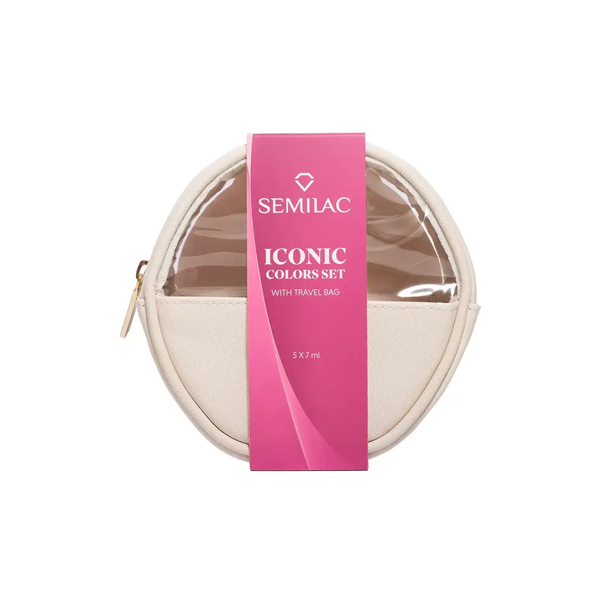 Semilac zestaw Iconic Colors Set with a Travel Bag