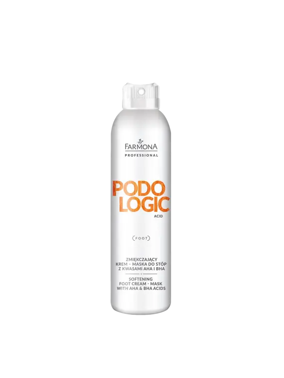 PODOLOGIC ACID Zmiękczający krem-maska do stóp z kwasami AHA i BHA 150ml