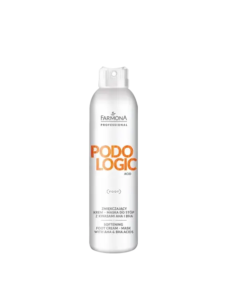 PODOLOGIC ACID Zmiękczający krem-maska do stóp z kwasami AHA i BHA 150ml