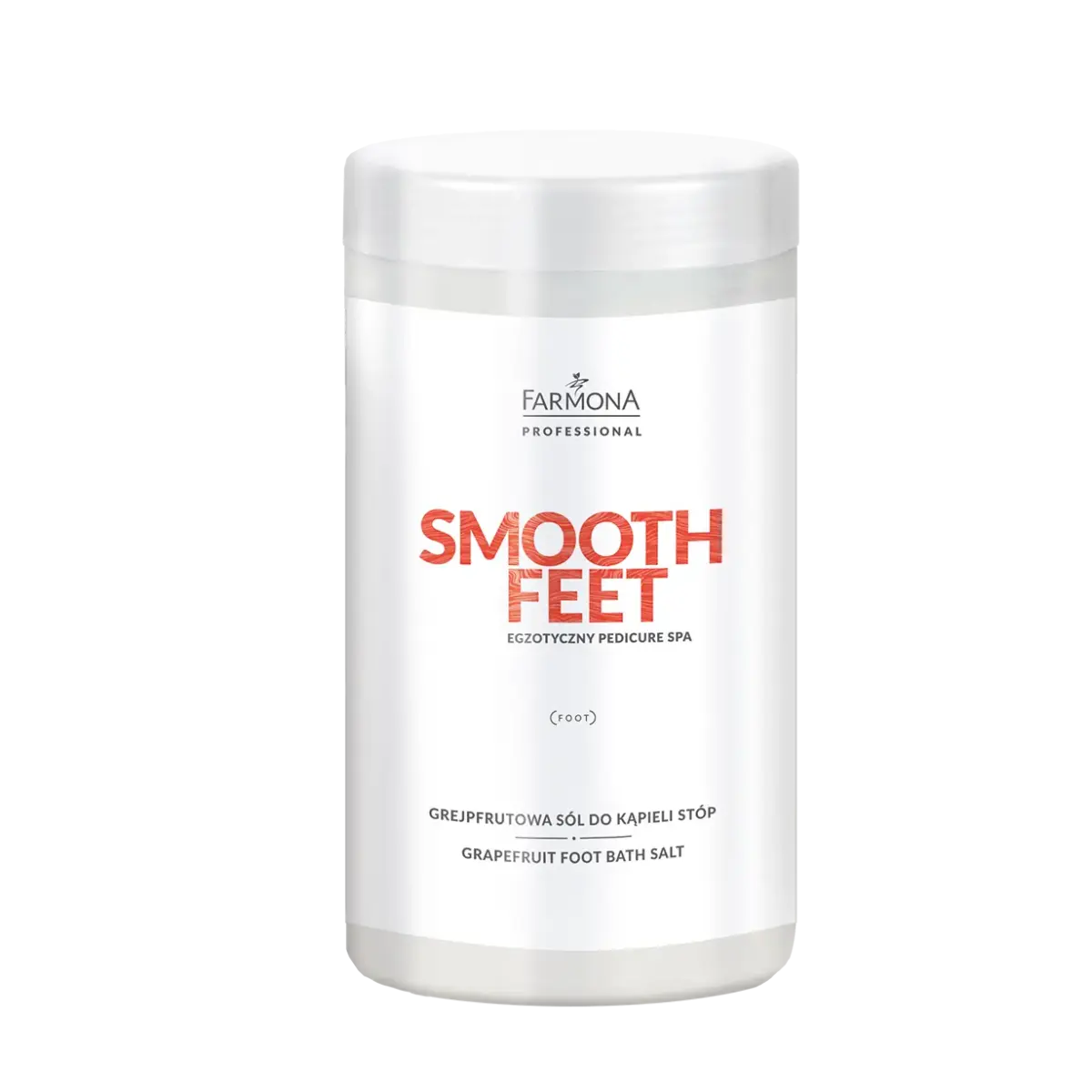 SMOOTH FEET Grejpfrutowa sól do kapieli stóp 1400g
