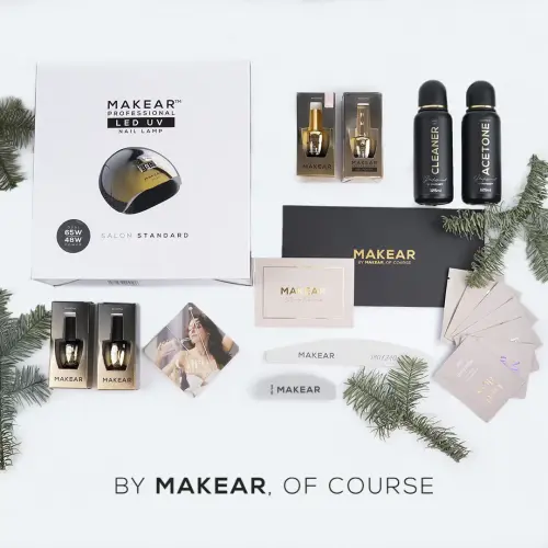 Zestaw startowy do manicure hybrydowego Makear