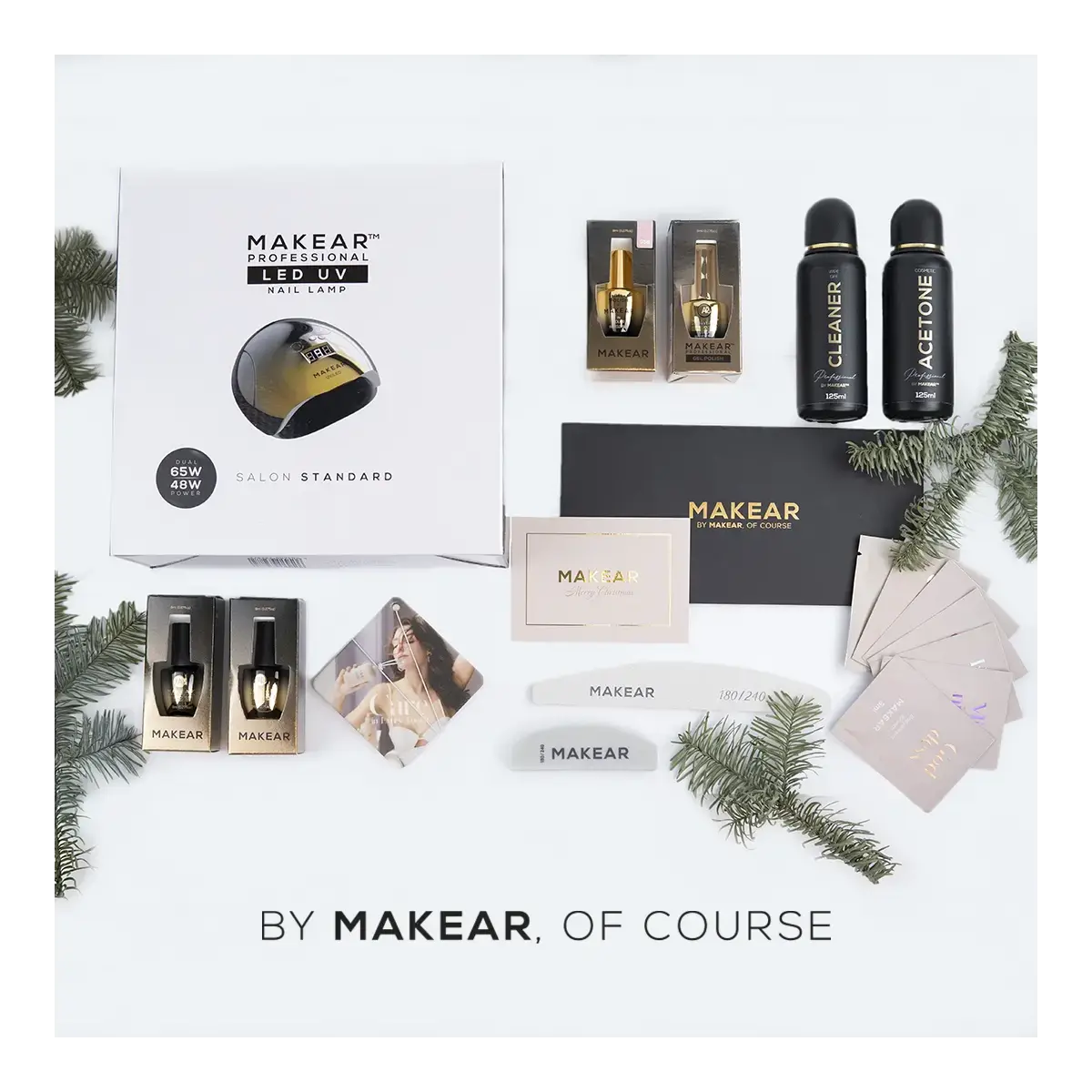 Zestaw startowy do manicure hybrydowego Makear