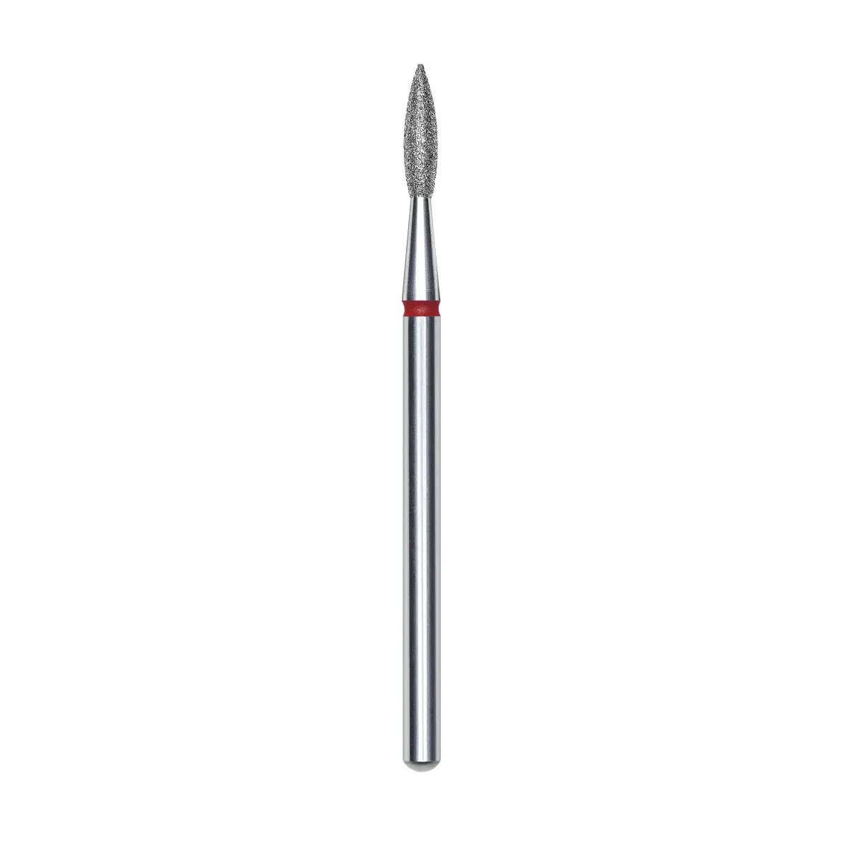 Frez Diamentowy Płomyk Ostry Czerwony Staleks FA11R021/8