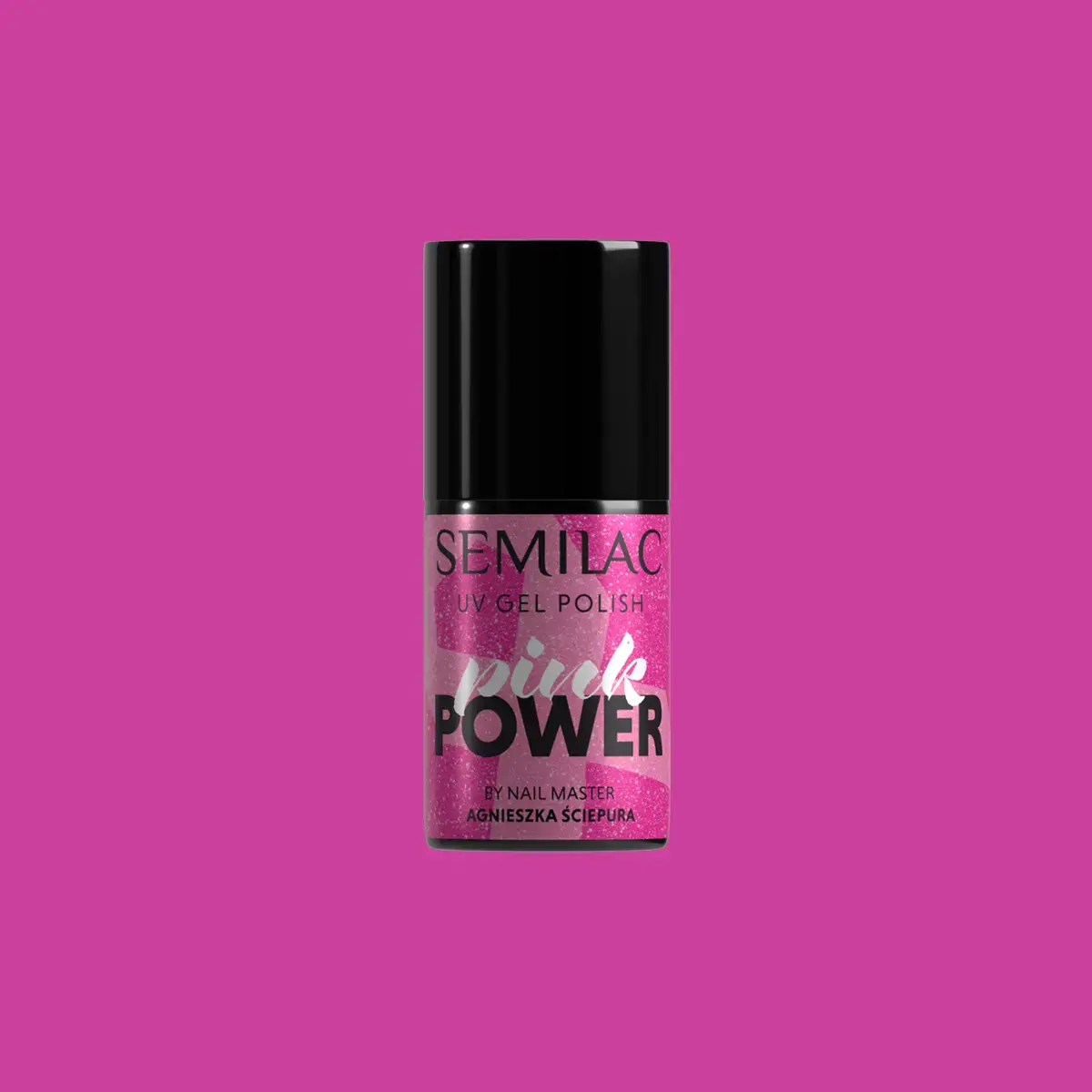 A703 Semilac Lakier Hybrydowy Pink Power 7 ml