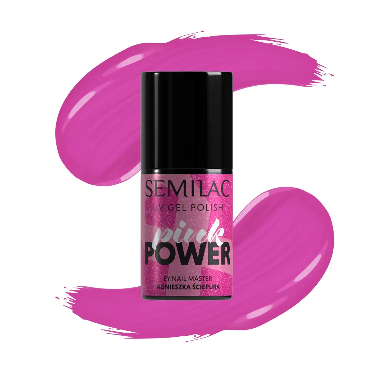 A703 Semilac Lakier Hybrydowy Pink Power 7 ml