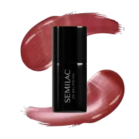 662 Semilac Lakier Hybrydowy Rosé Gloss 7 ml