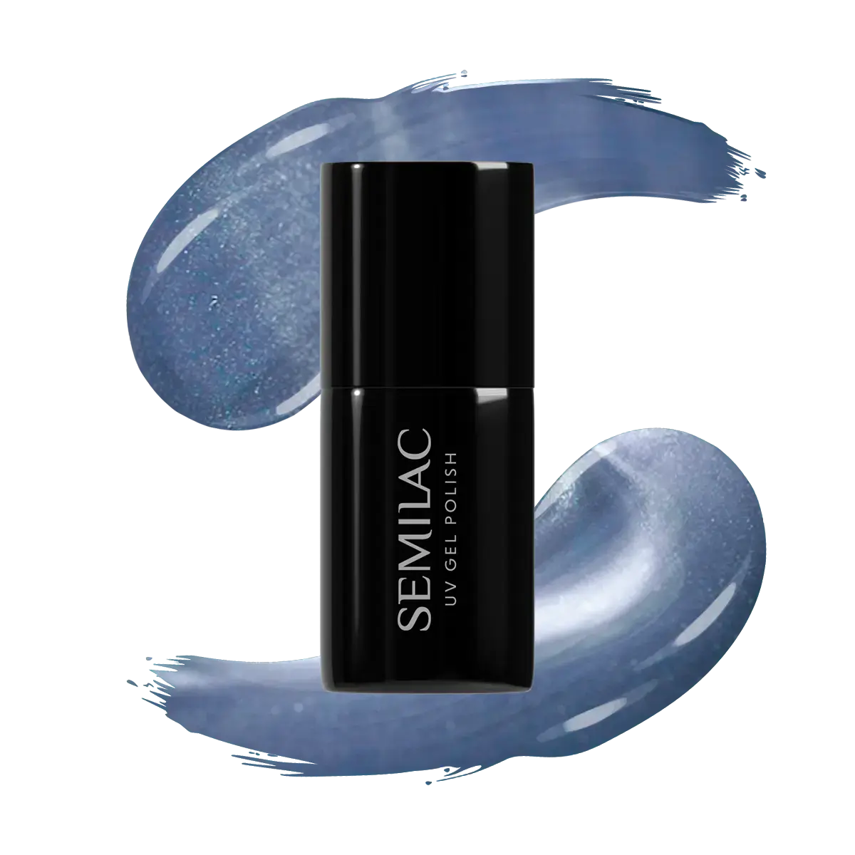 665 Semilac Lakier Hybrydowy Blueberry Gloss 7 ml
