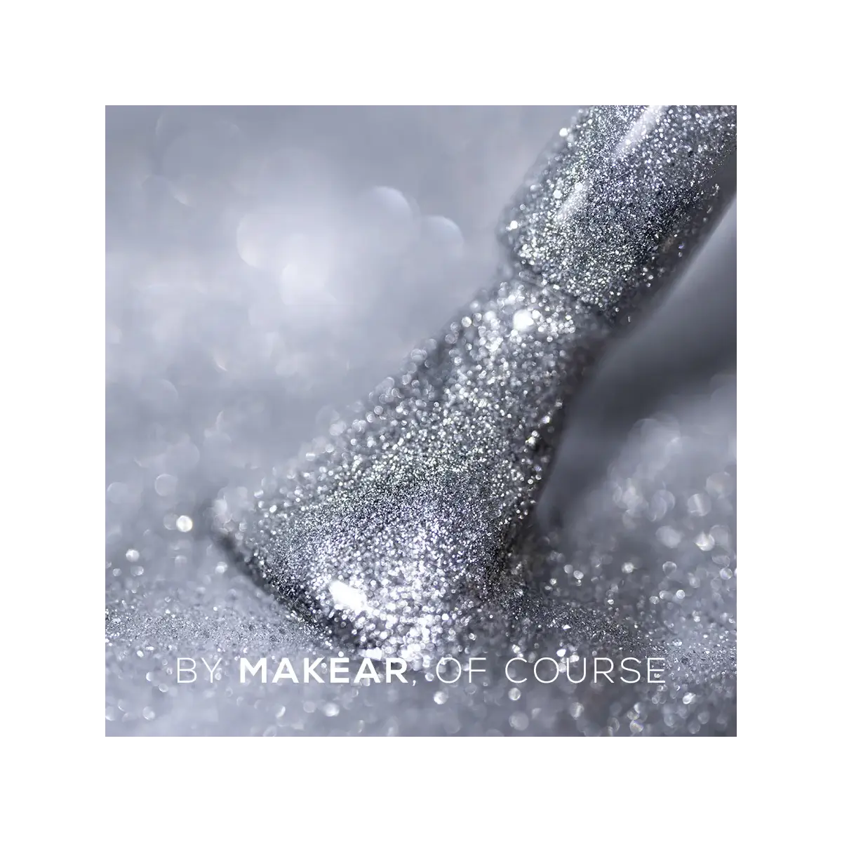 MCL03 Silver Purr - Lakier Hybrydowy Makear Cat Eye 8ml