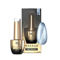 MCL04 Furry Blue - Lakier Hybrydowy Makear Cat Eye 8ml