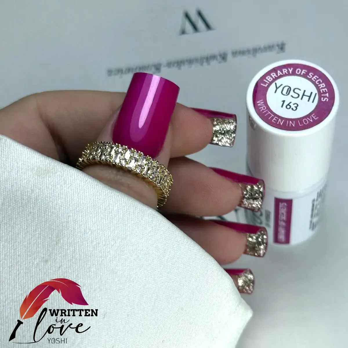 Lakier Hybrydowy UV LED Library of Secrets 6 ml – 163