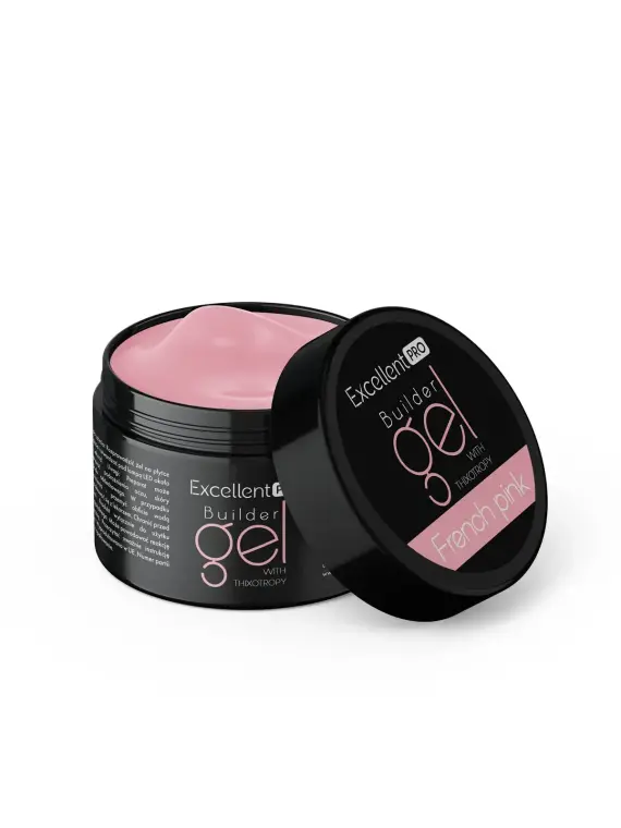 Excellent PRO Builder gel with thixotropy french pink 50g